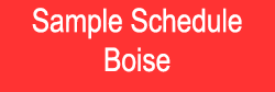 Sample Schedule Axis Boise
